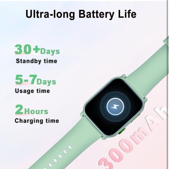 NWT QTLLBT 8-Language Translation Smartwatch Bluetooth Call Flashlight 300MAH - Picture 5 of 7